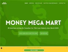 Tablet Screenshot of moneymegamart.com